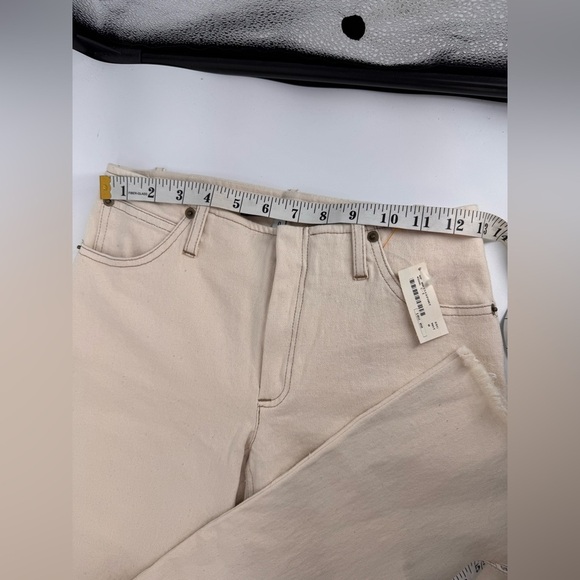 D’Jeans by Donna Degnan Natural Raw Straight Ecru Jeans, NWT - Picture 9 of 9